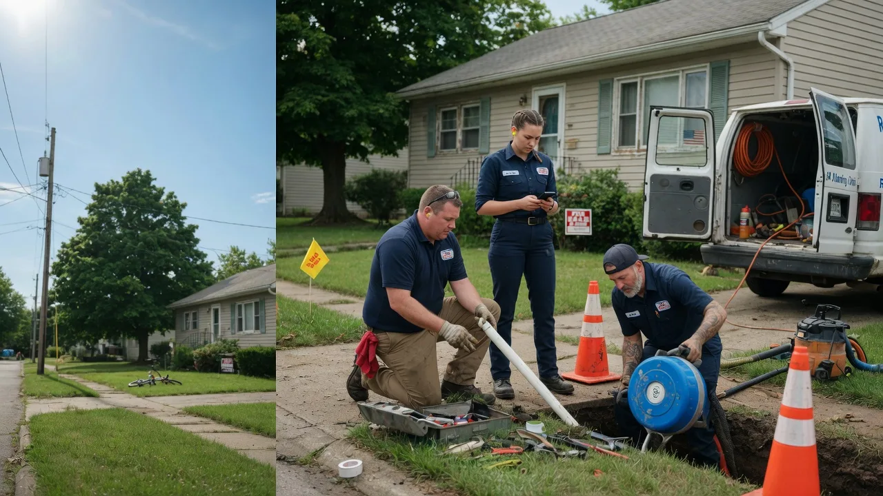 Sewer Line Repair in Columbus City, IA near me